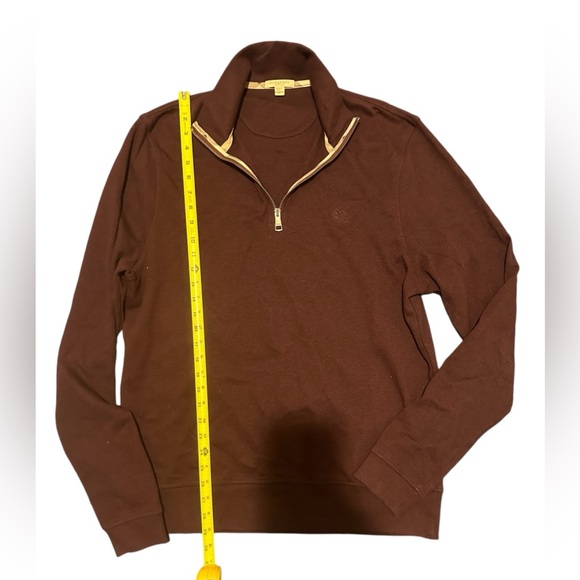 Burberry Brit CASHMERE men sweater size XL wine color - Picture 15 of 15